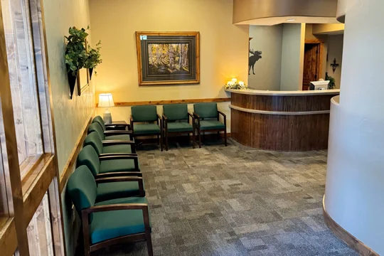 The Dr. Leo Christensen - Tooth Carpenter clinic waiting room